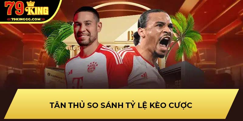 Tân thủ so sánh tỷ lệ kèo cược