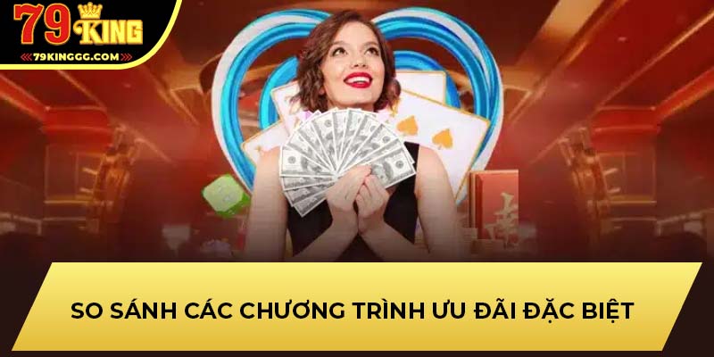 So sánh các chương trình ưu đãi đặc biệt